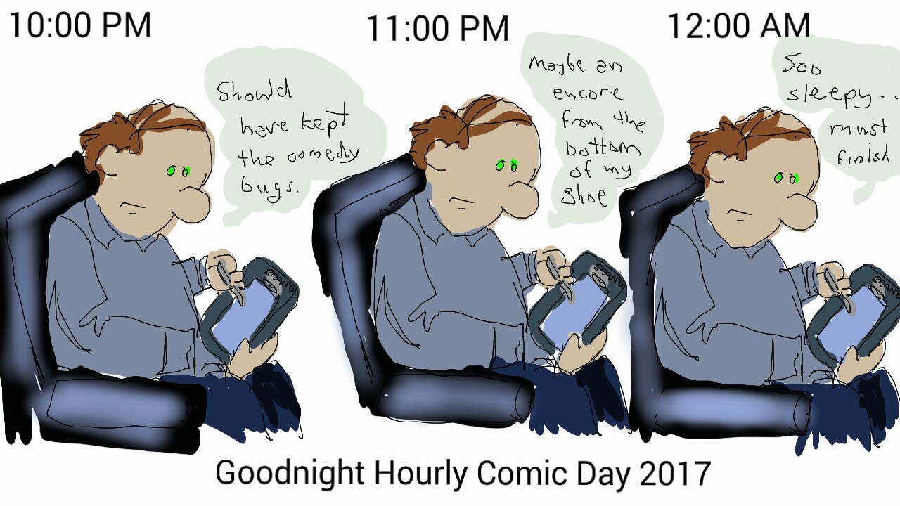 Hourly Comic Day 2017 – 10:00pm to Midnight