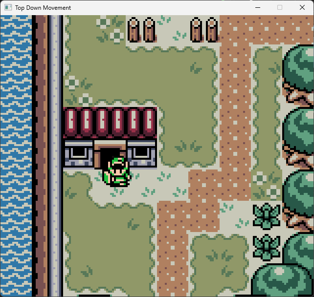 Bigger tilemap with scrolling