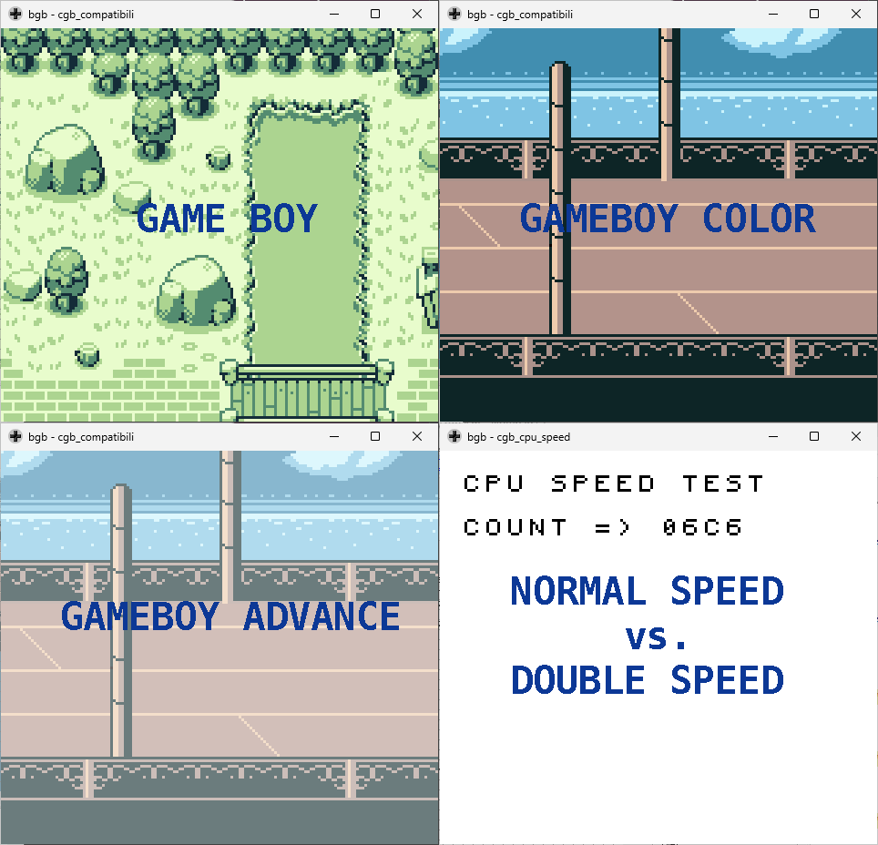 Compatibility mode and Speed Test