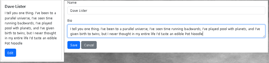 That's the end of the book.