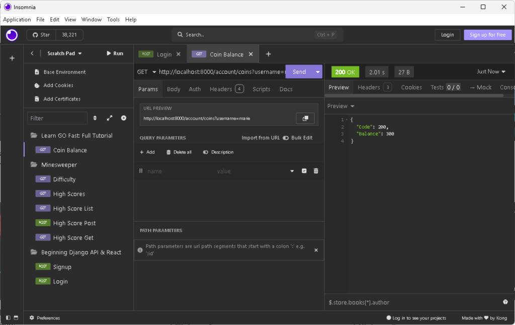 Go Tutorial Finished with a REST API